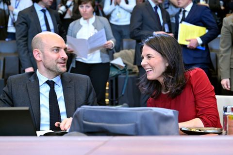 Baerbock am Donnerstag in Brüssel
