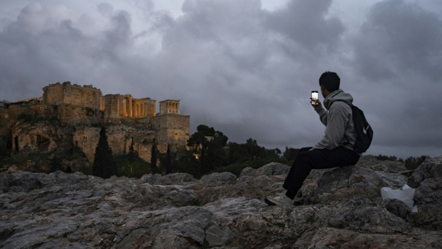 Die Akropolis in Athen
