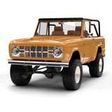 Ein alter Ford Bronco Geländewagen als E-Auto