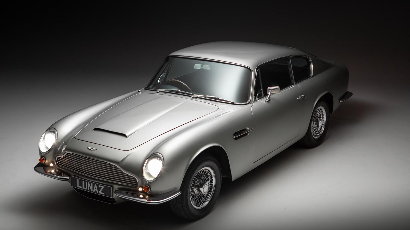Ein Aston Martin DB6 als E-Auto Ein Aston Martin DB6 als E-Auto