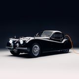 Ein Jaguar XK120 von 1953 als E-Auto