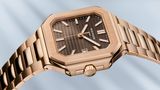 Patek Philippe Modell "Cubitus" mit braunem Zifferblatt