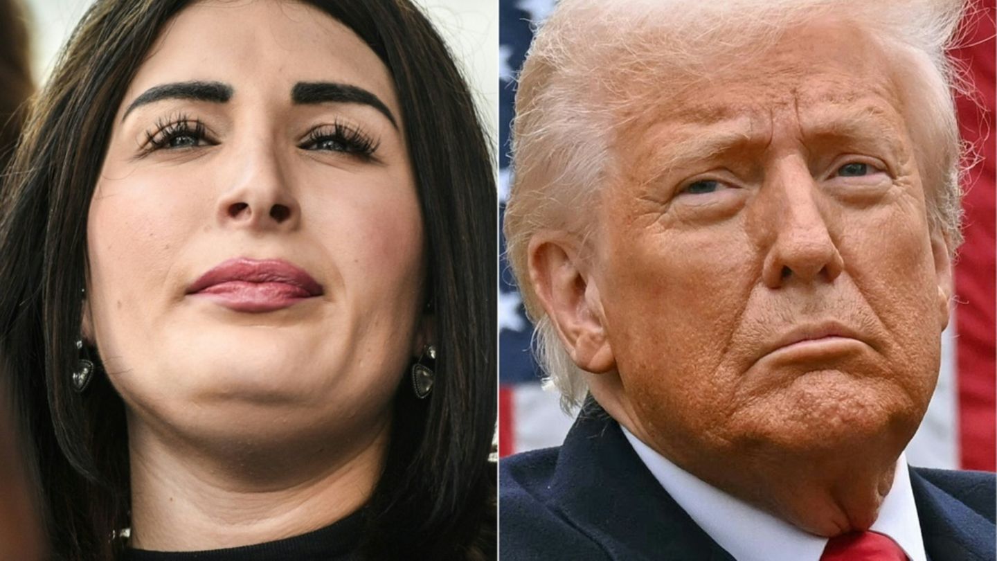 Laura Loomer und Donald Trump