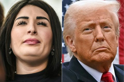 Laura Loomer und Donald Trump