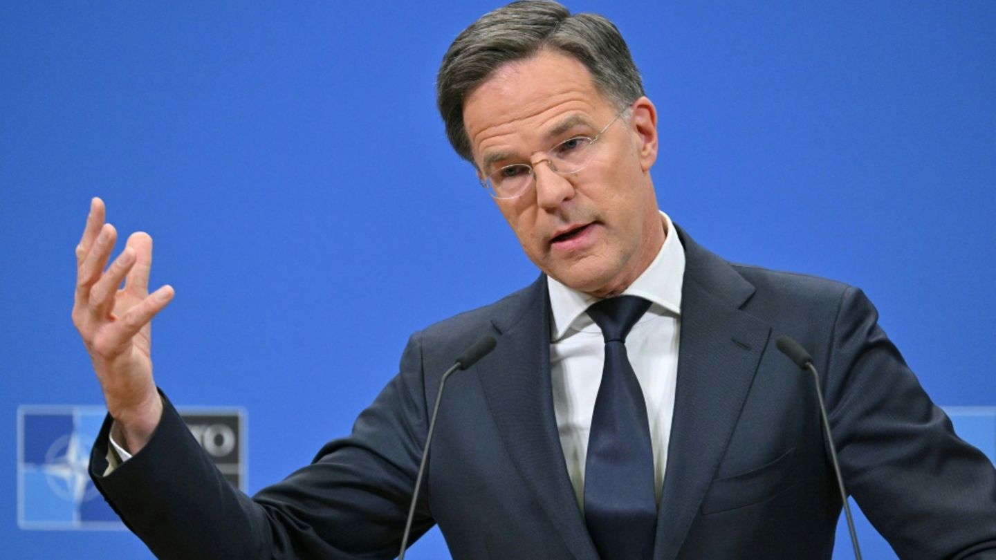 Mark Rutte am Freitag in Brüssel