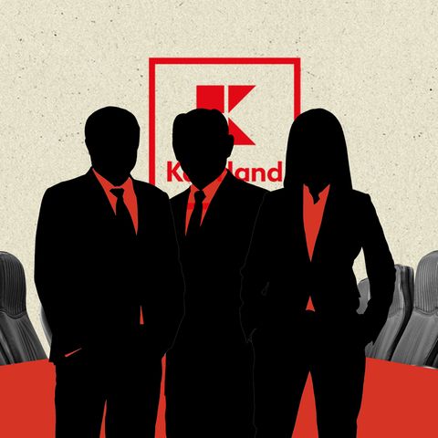 Illustration der Kaufland-Geschäftsleitung