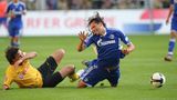Derby kann Hummels schon mal. Im September 2008 gibt es für Schalke-Angreifer Kevin Kuranyi mächtig was auf die Socken