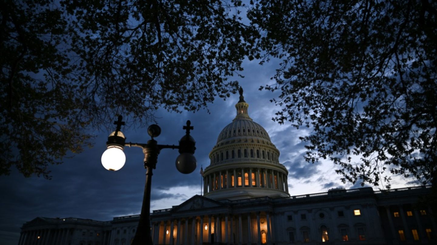 Das Kapitol in Washington, Sitz des US-Kongresses