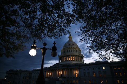 Das Kapitol in Washington, Sitz des US-Kongresses