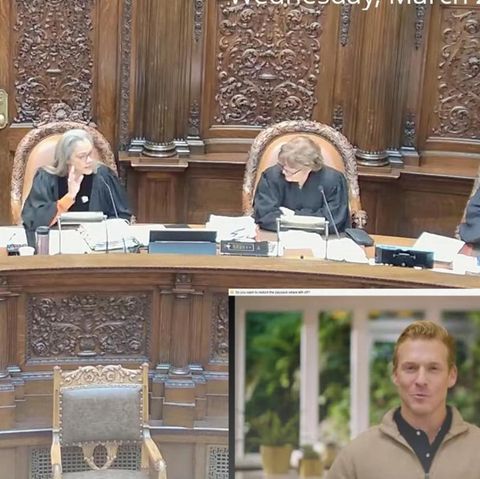 KI-Anwalt und Richterin