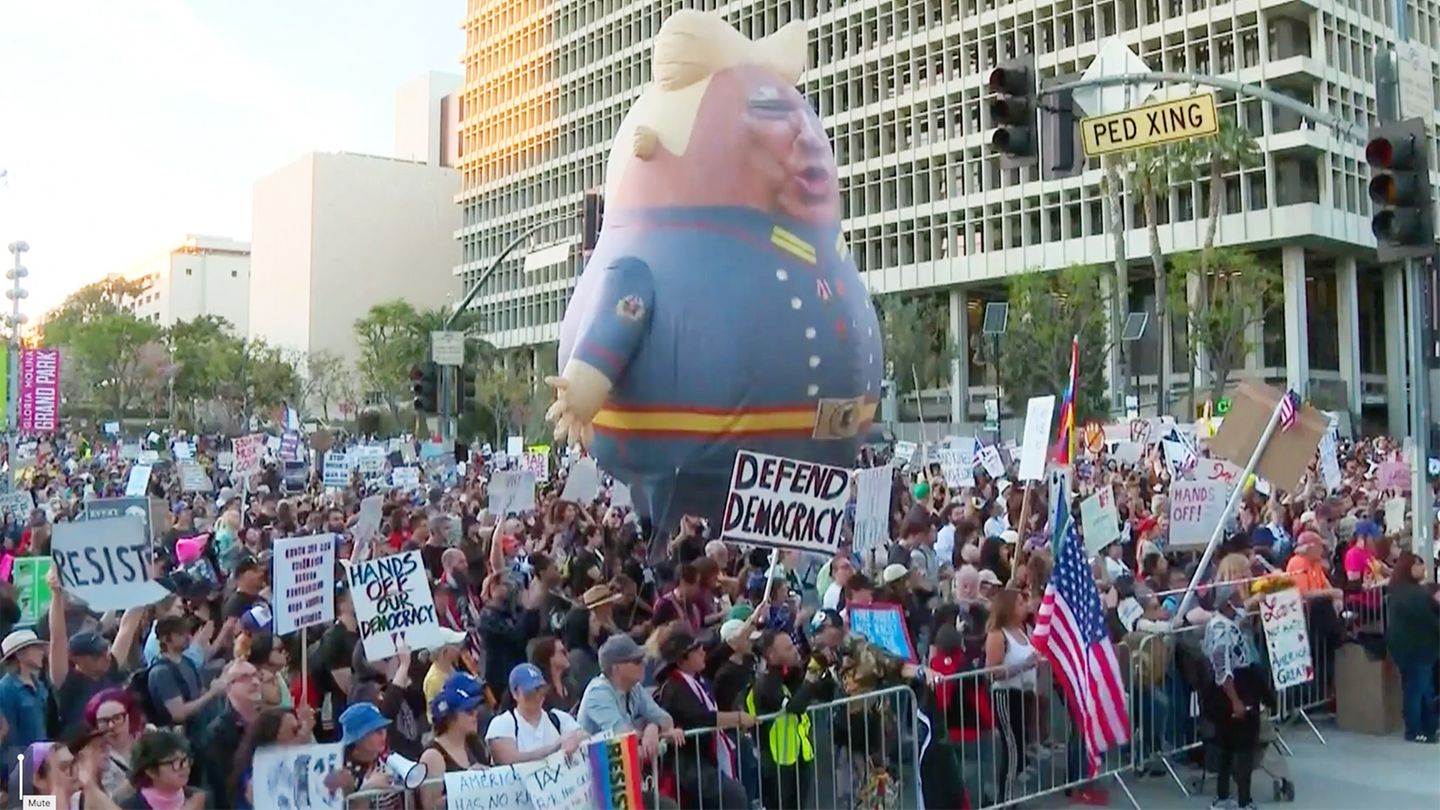USA and Europe: Trump faces the first mass protest