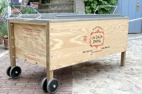 Grillen für Profis: Das Schwein aus der Kiste
