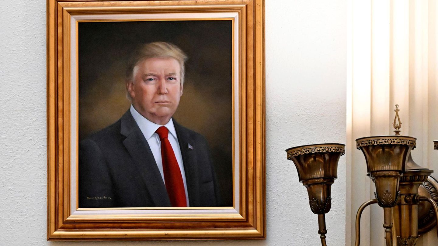 Porträt von Donald Trump