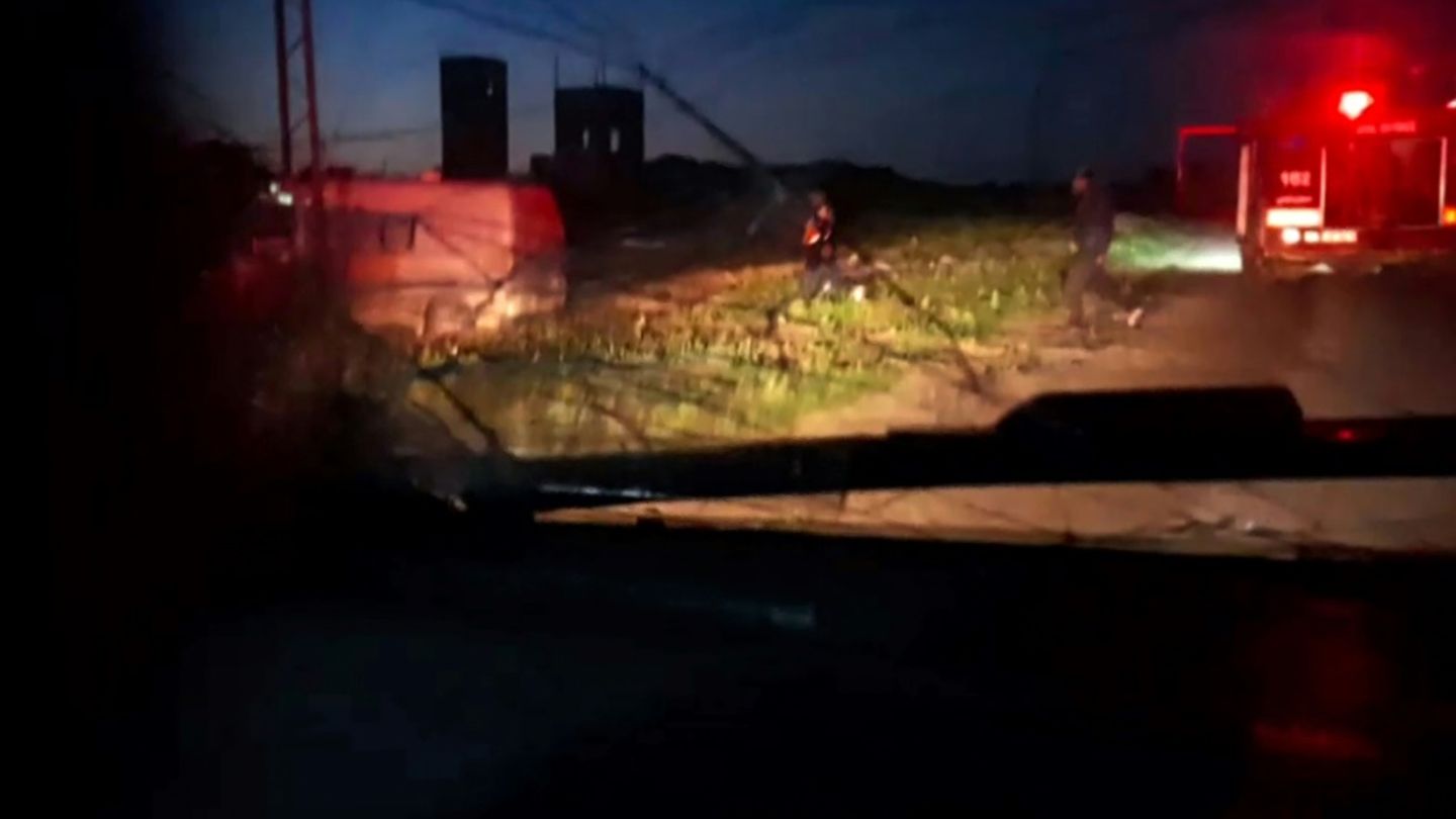 Bild eines Handyvideos des Vorfalls im Gazastreifen