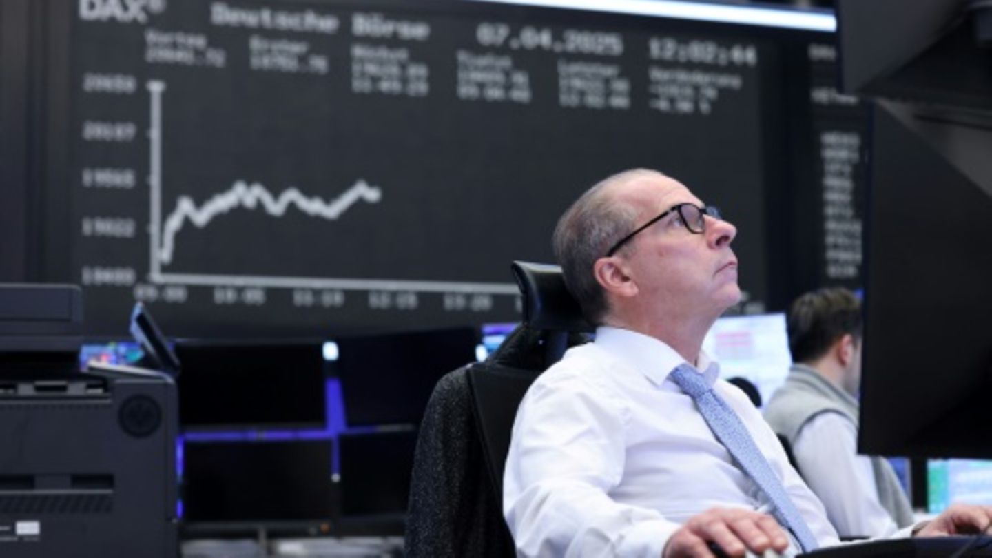 Nervöse Börse Nervöse Börse