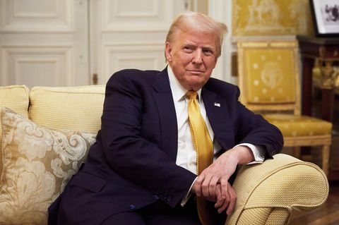 Scheint mit sich selbst zufrieden: US-Präsident Donald Trump