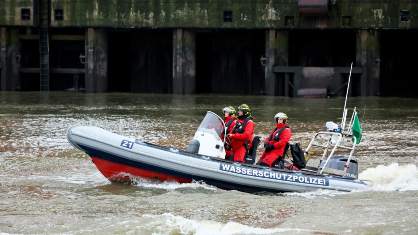 Ein Boot der Wasserschutzpolizei (Archiv)