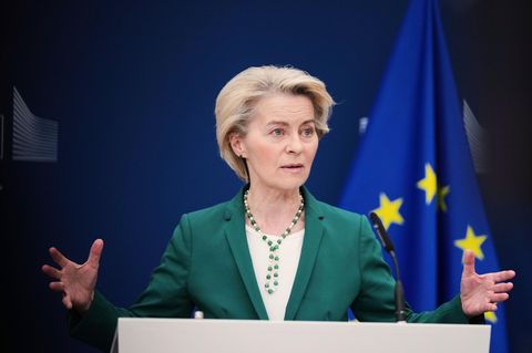 Präsidentin der Europäischen Kommission Ursula von der Leyen