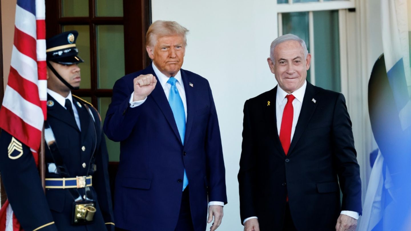 Trump und Netanjahu Anfang März im Weißen Haus