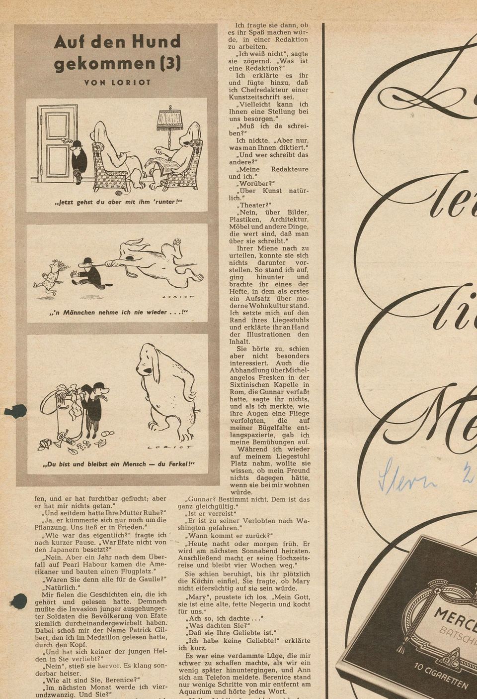 Zeitungsausschnitt stern 1953 Zeitungsausschnitt stern 1953
