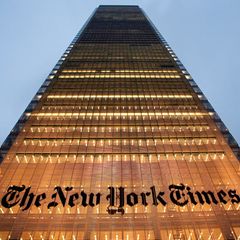 Sitz einer publizistischen Weltmacht: das Hochhaus der "New York Times Times" in Manhattan