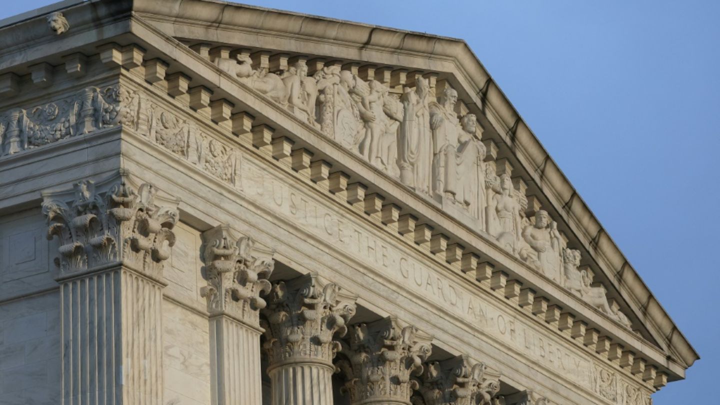 Der Sitz des Supreme Court in Washington