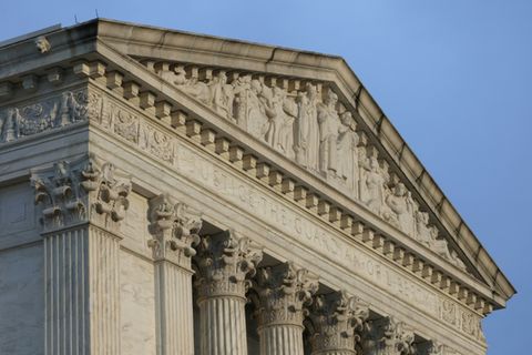 Der Sitz des Supreme Court in Washington