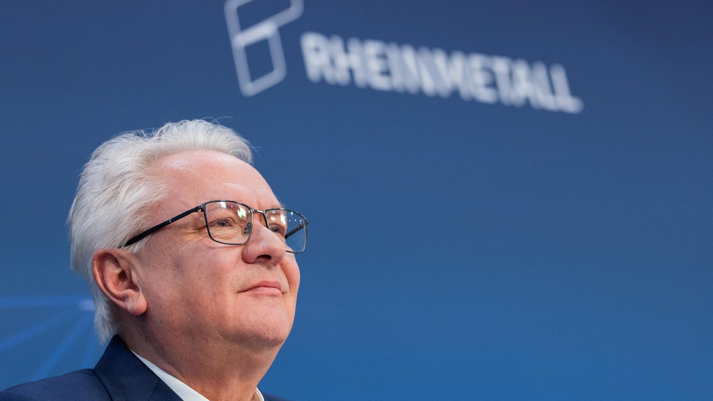 Gewinner des Tages: Rheinmetall-Chef Armin Papperger.