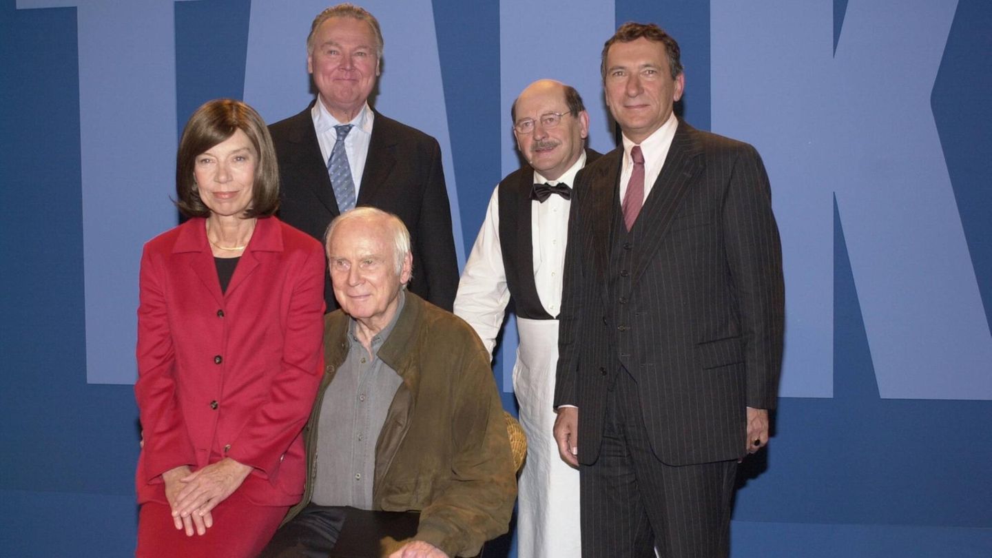 Loriot zu seinem 80. Geburtstag mit seinen alten Kollegen