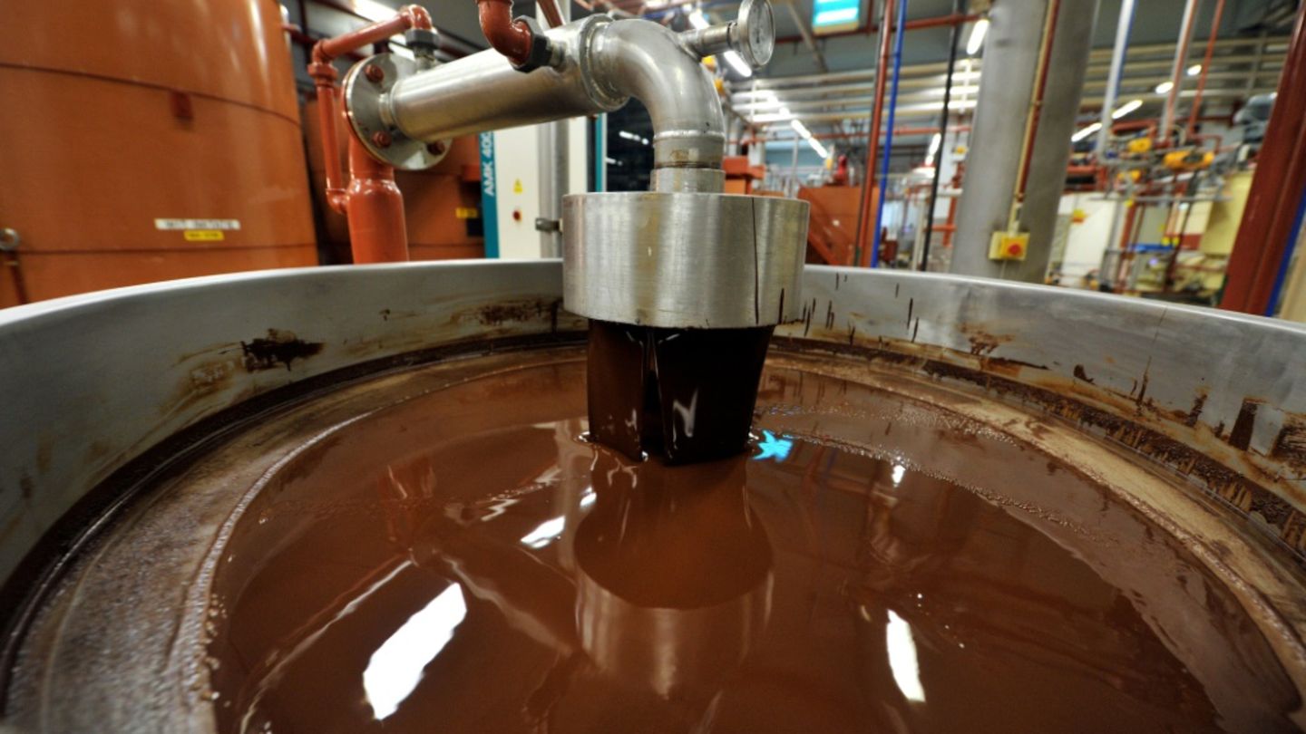 Schokoladenproduktion
