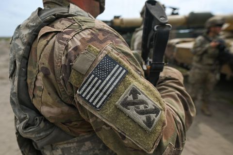 Ein US-Soldat in Polen (Symbolbild)
