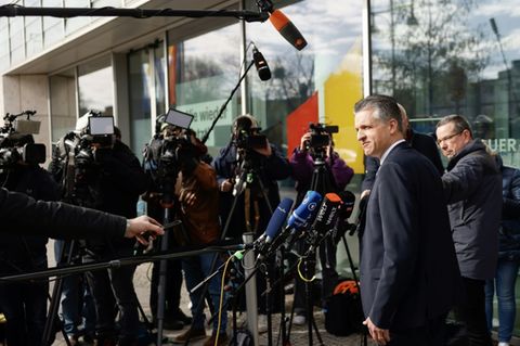 Frei vor Verhandlungsrunde in CDU-Parteizentrale