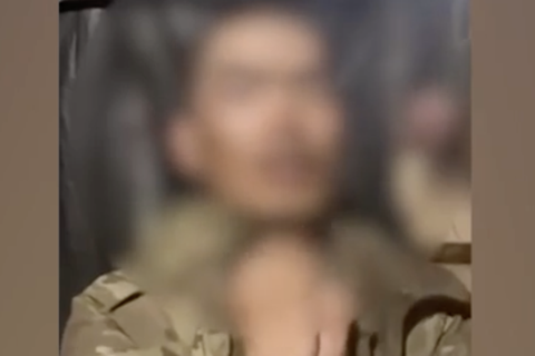 Kiew meldete zuvor bereits Sichtungen von chinesischen Soldaten in Donezk. Das ukrainische Militär veröffentlicht nun ein Video, in dem einer der Soldaten zu sehen sein soll.