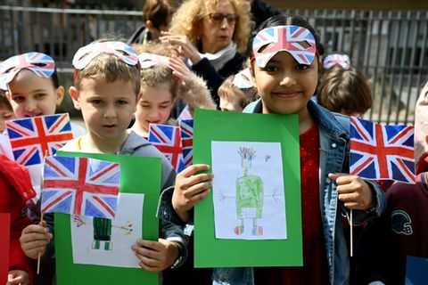 Kleine Royals-Fans