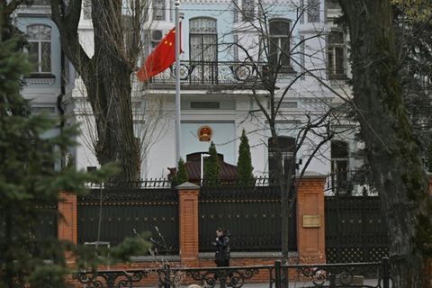 Chinesische Botschaft in Kiew