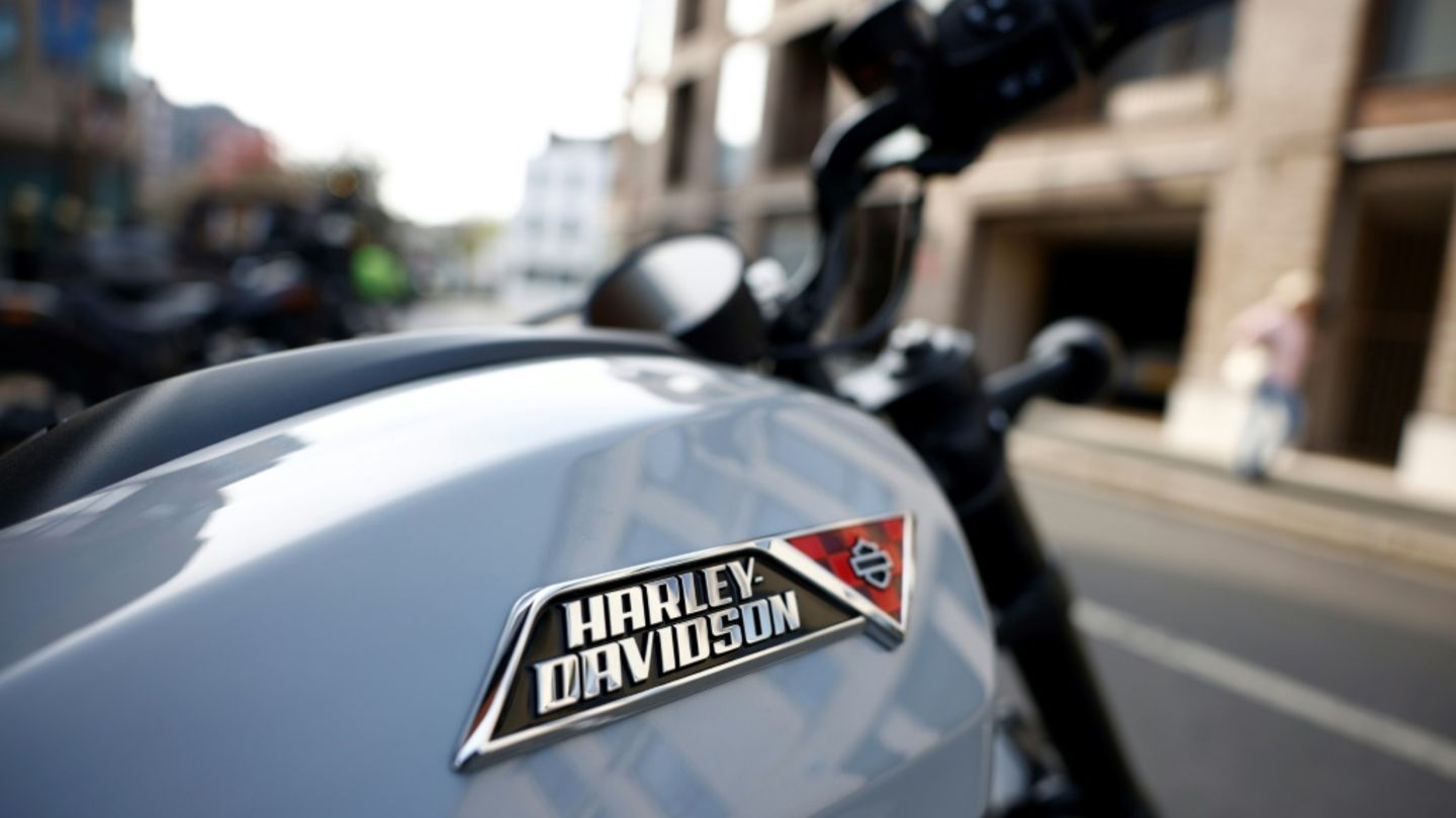 Logo der Motorradmarke Harley Davidson