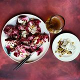 Ostern-Völlerei: Rasicchio-Salat mit Bitterstoffen