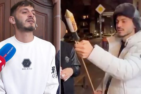 Vorfall mit Silvesterrakete: Influencer erhält Urteil – und weint Tränen der Erleichterung