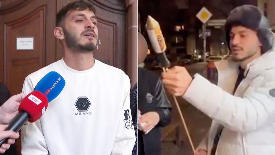 Vorfall mit Silvesterrakete: Influencer erhält Urteil – und weint Tränen der Erleichterung