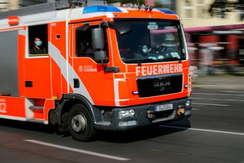 Einsatzwagen der Feuerwehr