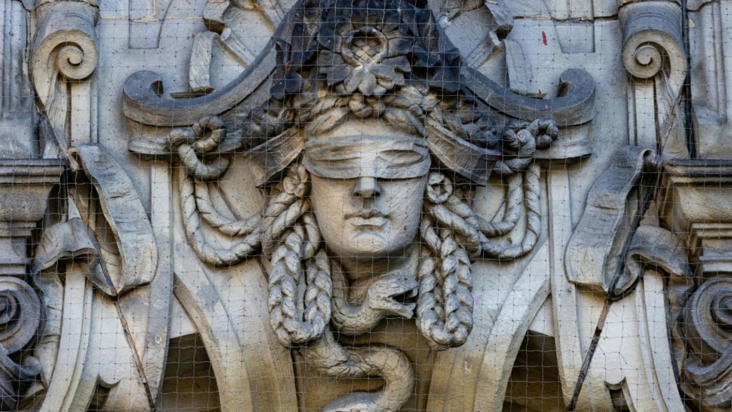 Darstellung der Justitia