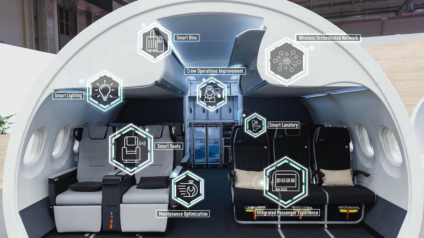 Flugzeug Ausstattung Crystal Cabin Award