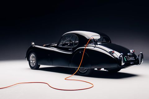 Jaguar XK120 von Lunaz zum E-Auto umgebaut