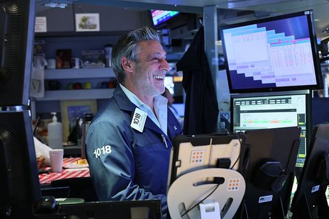 Händler an der Wall Street freuen sich über das Aussetzen der US-Zollpolitik