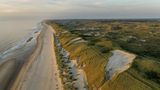 Der Strand in Egmond von der Nordsee
