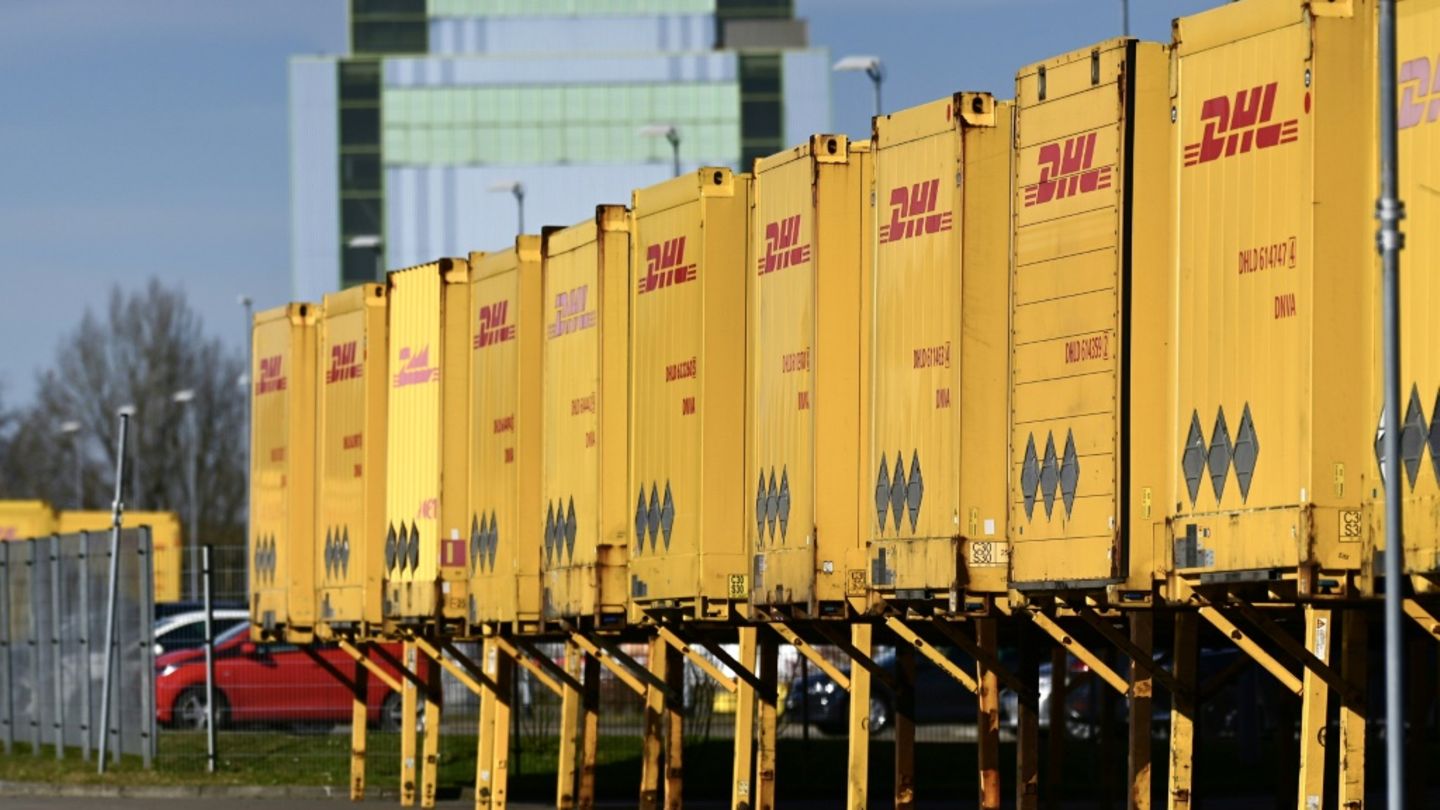 DHL-Container in Dortmund