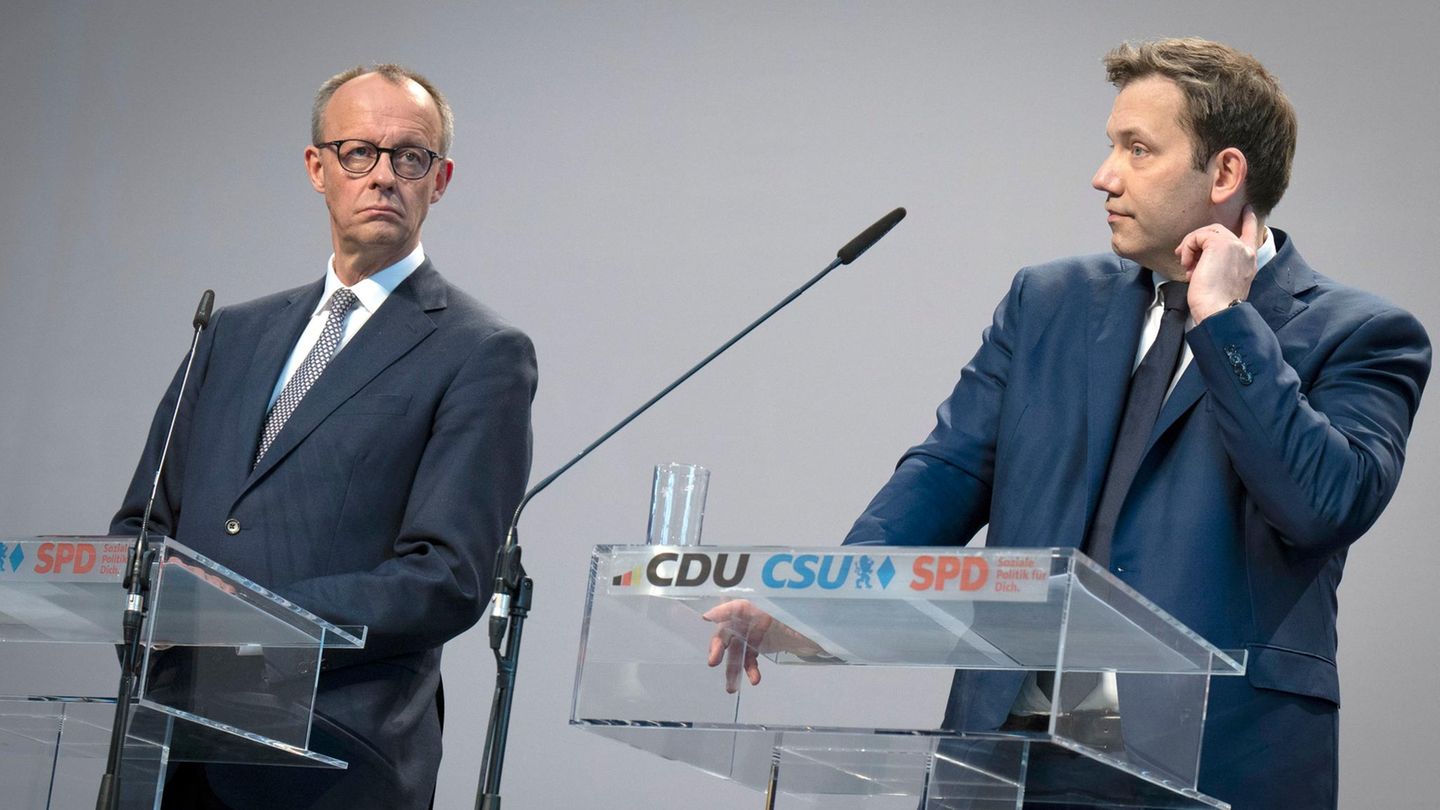 Koalitionsvertrag: Friedrich Merz und Lars Klingbeil