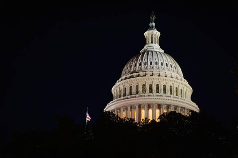 Das US-Kapitol in Washington, in dem der Kongress sitzt