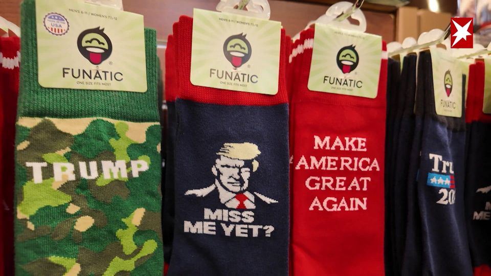Donald Trump: Mit seinen Zöllen trifft er auch seinen eigenen Fanshop Donald Trump: Mit seinen Zöllen trifft er auch seinen eigenen Fanshop