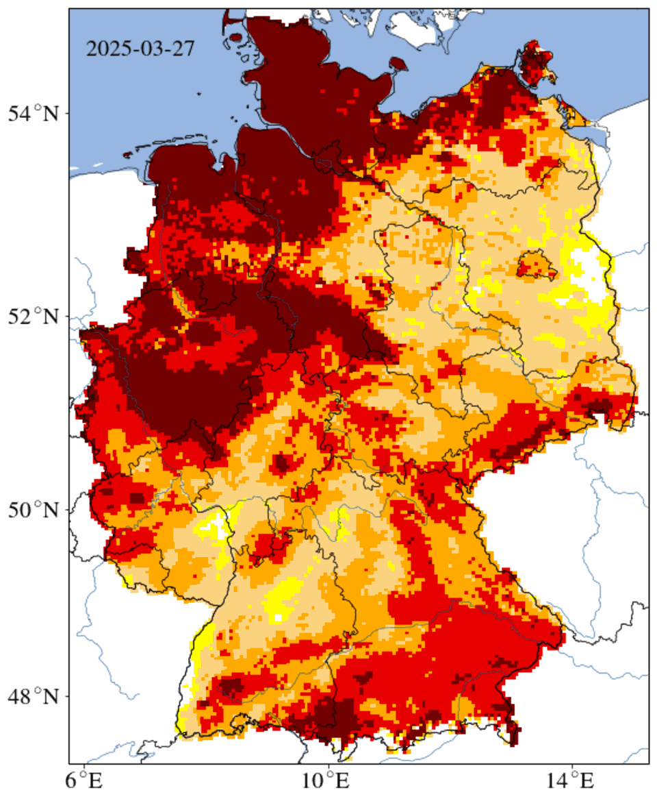 Trockenheit: Anhaltende Dürre besorgt Landwirtschaft und Schifffahrt – Karte zeigt die Lage